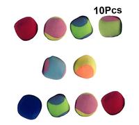Milisten 10pcs Suction Cup Ball for Creative Stick Target Game for Kindergarten Fun Random Color Soft Throwing Balls for Boys Random Color