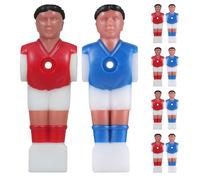 Milisten 10pcs Table Soccer Men Player Figures: Replacement Foosball Athletes Dolls - Mini Football Table Accessories for Game Night
