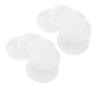Milisten 10pcs White Acrylic LED Spotlight Diffuser with Matte Surface Technology and Even Light Diffusion, Modern Lampshade Ceiling Diffuser Lamp Cover for Stores and DIY Lighting,