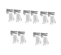 Milisten 10sets Kalimba Key Thumb Piano Portable Musical Instrument for Beginners Lightweight Design Smooth Edges for Family and Boys and Girls for and Music Enjoyment