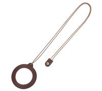 Milisten 10X Magnifier Necklace with PU Leather Case and Chain, Flexible Tube Magnifying Tool for Desktop Embroidery and Newspaper Reading