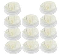 Milisten 11-Piece 4-Inch 3D Honeycomb Design Aquarium Filter Socks Professional Saltwater Fish Tank Cleaning Filter Bag