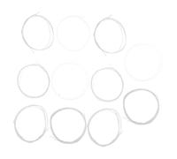 Milisten 11pcs Silver-plated Nylon Strings for Turkish Oud Alloy Oud Strings Set Warm Sound for Beginners to Experts and Accessories