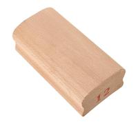 Milisten 12 Radius Sanding Block for Guitar and Bass Fretboard Leveling, Luthier's Woodworking Tool for Neck Radius Shaping and Sanding