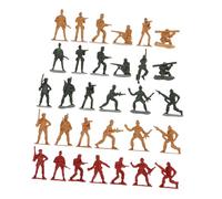 Milisten 120pcs Scale Military Figurines Desktop Decoration Random Style for Imaginative Play and Concentration Training