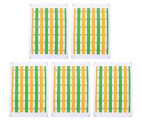 Milisten 126pcs Indian Flag Face Stickers Temporary Tattoos for European Football Cup, Breathable Sticker Fine Workmanship, Creative and Unique Body Tattoo Decals for Sports Events