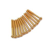 Milisten 12pcs Bass Pickup Mounting Screws Kit Guitar Screws for Jb Pb Pickups for Instrument Accessory