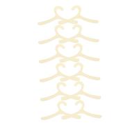 Milisten 12pcs Coathangers for Dogs Cats Small Hanger Set Dog Cat Clothes Hangers for Pet Apparel Organization