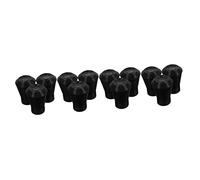 Milisten 12pcs Drum Pads for Drum Stand Rubber Feet Snare Rack Pads Protect Legs Percussion Instrument Parts