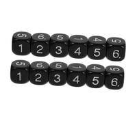 Milisten 12pcs Educational Number Dice Set for Math Practice Interactive Learning for Classroom Home Use Flexible Arithmetic Skill Development with Fun Approach