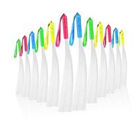Milisten 12PCS Fiber Optic Wands LED Glow Sticks for Party Favors Concerts and Festivals Light Up Wand Rods with Color Changing Features