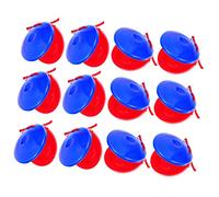 Milisten 12Pcs Finger Castanets Small Rhythm Instruments for Fun Musical for Early Learning and Developing Music Skills