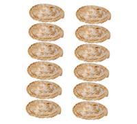 Milisten 12Pcs Handwoven Mini Straw Hats Small Lightweight Doll Caps for DIY Crafts Photography Props Decorative Summer Accessories