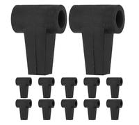 Milisten 12pcs Kite Fixed Connector: Plastic Kite Connectors Rod - Diy Projects Frame Versatile Angled Straight Design For Easy To Use High Compatibility