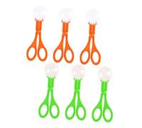 Milisten 12Pcs Large Outdoor Insect Catcher Scissors Clamps for Educational Bug Scoopers Orange and Green Fun Nature Exploration for Boys