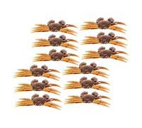 Milisten 12pcs Lifelike Crab Fishing Lures Soft Artificial Baits with Realistic Simulation for Freshwater Crab Fishing Imitation Bait for Lakes Rivers Reservoirs