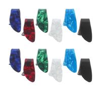 Milisten 12pcs Medium Guitar Thumb Picks Celluloid for Acoustic Banjo Ukulele Fingerstyle Harp and Bass Instrumentalists