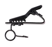 Milisten 12pcs Metal Microphone Clip Lapel Tie Clip Mini for Microphone Mic Holder in Studio Live Performance