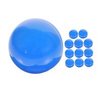 Milisten 12Pcs Plastic Lottery Balls Hollow Openable Raffle Drawing Spheres PP Material for Party Games Outdoor Activities