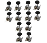 Milisten 12pcs Tuners for Ukulele Musiclily Pro Tuning Keys Solid and Plate Head Tuners
