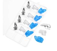 Milisten 15 Pack Celluloid Thumb & Finger Picks Set with Storage Case - Ultra Thin Fingerstyle Plectrums for Acoustic Electric Guitar Bass Banjo Ukulele & Mandolin