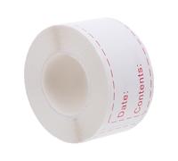 Milisten 150 Pcs Food Storage Reminder Labels Stickers for Refrigerator and Freezer, Removable Date and Content Kitchen Stickers for Food Containers, Home Organization