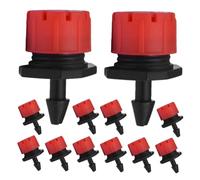 Milisten 150pcs Adjustable Drip Emitters for Garden Irrigation System Clogging Micro Drippers for Vegetable Gardens Flower Beds and Lawns Easy Setup with Standard Hoses