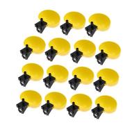 Milisten 15pcs Automatic Poultry Water Feeders for Chickens Geese and Pigeons Compact and Lightweight Drinking Bowls for Farm Use for Multiple Poultry Feeding Needs