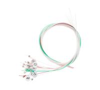 Milisten 15pcs Lyre Harp Replacement Metal Strings Durable String Supply for Beginners and Professionals Sound Quality Lightweight Accessory for Musical Instruments
