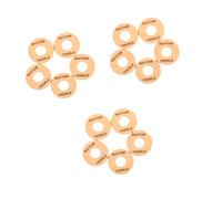 Milisten 15pcs Toggle Switch Ring for Guitar Rhythm Treble Washer Electric Guitar Part