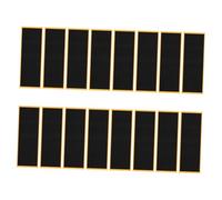 Milisten 16pcs Black Foam Grip Tape for Fingerboards Self-adhesive Non-slip Pads Soft Cushion Mini Skateboard Deck Stickers for Fingerboard Tricks and Training
