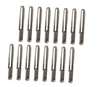 Milisten 16pcs Laiya Harp String Pin Zither Tuning Nail Fixing Pin for Lyre Harp Stringed Instrument Silver
