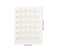 Milisten 170 Sheets Guitar Tab Sheet Music Paper Manuscript Paper Notebook Beige Large Capacity Design Portable for Music Classroom and Home Practice