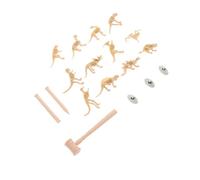 Milisten 18Pcs Educational Dinosaur Skeleton Archaeological for Creative Hand Eye Coordination Building Stimulates Imagination and Creative Thinking Suitable for Boys and Play