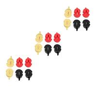 Milisten 18pcs Violin Mute Small Lightweight Rubber Practice Mutes Quiet Silencer for All Violins for Night Practice Portable Musical Instrument Accessories