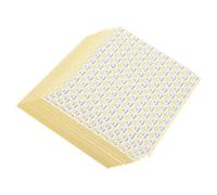 Milisten 19800pcs White Round 13mm Qc Passed Stickers Self-Adhesive Inspection Labels for Product Testing Quality Control 10 Packs 15 Sheets Each, Suitable for Warehouse and Inventory