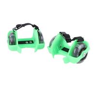Milisten 1Pair Adjustable Flash Roller Skates Outdoor Sports Shoes with Intimate Strap Design for Comfort for Lightweight and Safe Fun for Boys