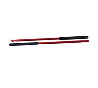 Milisten 1pair Aluminium Alloy Drumsticks for Drummer Exercises Anti-rust Practice Sticks for Drum Pad for All Skill Levels and Strong Design Dark Red