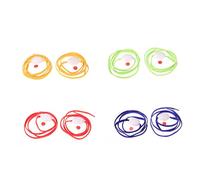 Milisten 1Pair LED Flashing Shoelaces Luminous LED Lights for Party Running Dancing Cycling Washable Flashing Modes Fits Shoes Yellow