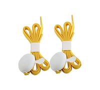 Milisten 1pair Led Shoe Laces Flashing Shoestrings for Sneakers Boots Led Beads Flashing Modes for Running Dancing Hiking Christmas Parties Yellow