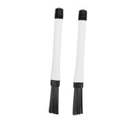 Milisten 1pair Nylon Drum Brushes for Snare Drum Lightweight Portable Drumming Accessories Modern Design for Jazz Acoustic Supply