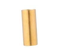 Milisten 1Pc Brass Guitar Slide Electric Guitar Finger Sleeve for Bottleneck Playing Sustain Sound for Guitarists Bass Players Smooth Design for Safe Use