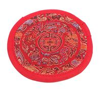 Milisten 1pc Buddhist Singing Bowl Cushion Handmade Nepalese Mat Pillow for Meditation Rituals Practical Accessories for Holistic Healing and Mindfulness