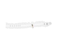 Milisten 1pc Cat Collar Fancy Calming for Cats Small Cute Pets Collars Kittens Xx Collier Chat Kitten Dogs Covers Puppies For Dogs Pet Puppy Necklace Neck Lace Embroidered Large White Lace