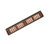 Milisten 1Pc Column Chinese Bead Abacus Educational Tool for Students Accountants Lightweight Design for Easy Storage for Mental Arithmetic Training Numeracy Skills