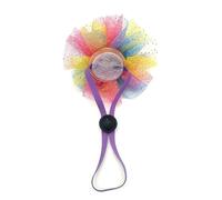 Milisten 1pc Crown Birthday Hat for Dogs and Cats Stylish Purple Mesh Headwear for Pet Birthday Parties Fancy Dress Events and Celebrations for Pets