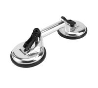 Milisten 1Pc Durable Aluminum Alloy Jaw Suction Cup Lifter Tool for Glass Moving and Handling Strong Adsorption Quick Release Design for Safe Lifting and Transport