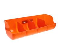 Milisten 1pc Durable Plastic Pig Food Trough Easy to Install Livestock Feeder for Newborn Pigs High Resistance to Wear for Commercial and Domestic Farms