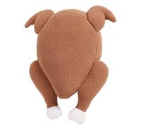 Milisten 1Pc Interactive Turkey Design Dog Safe Chew for Pets Engaging Smelling Game for Dogs for Boredom Relief Durable Plush Pet Training