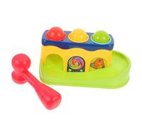 Milisten 1pc Musical Hammer Ball Pounding Educational for Fun Birthday for Boy Girl Design Enhances Visual and Athletic Skills Hammer Random Color